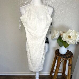 New Lulus Ivory lace Dress